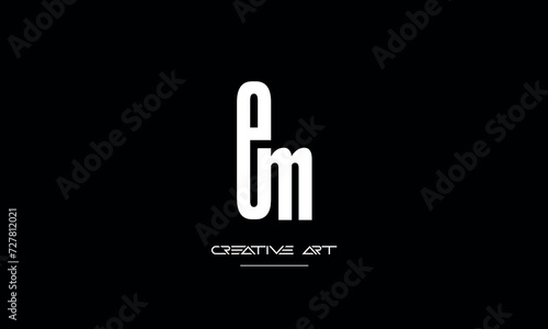 EM  ME  E  M abstract leters logo monogram