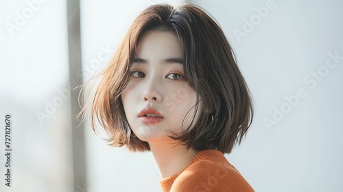 Korean Beauty AI Art Portrait photo
