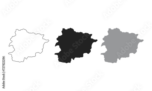 Andorra Map Country