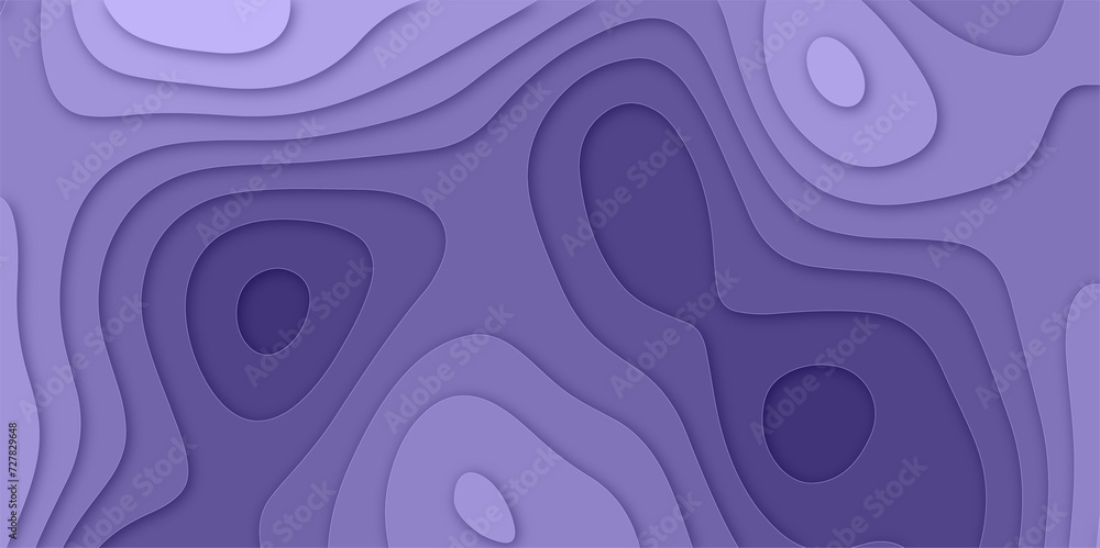 Abstract illustration of a splash. Paper cut background. Abstract realistic paper decoration for design textured with cardboard wavy layers Abstract illustration of a splash. Paper cut background. Abstract realistic paper decoration for design textured with cardboard wavy layers