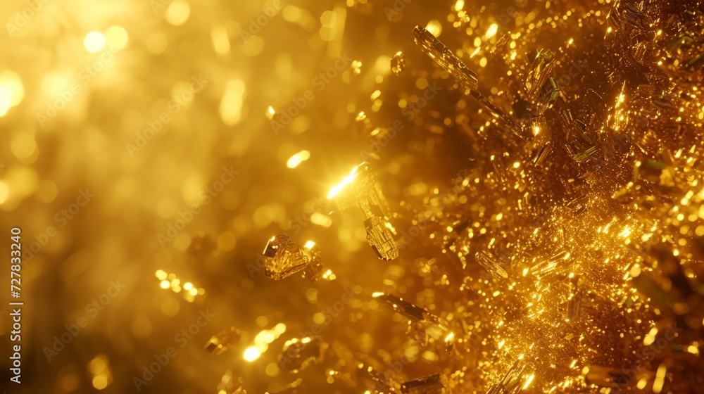 a close up of a gold background a close up of a gold background