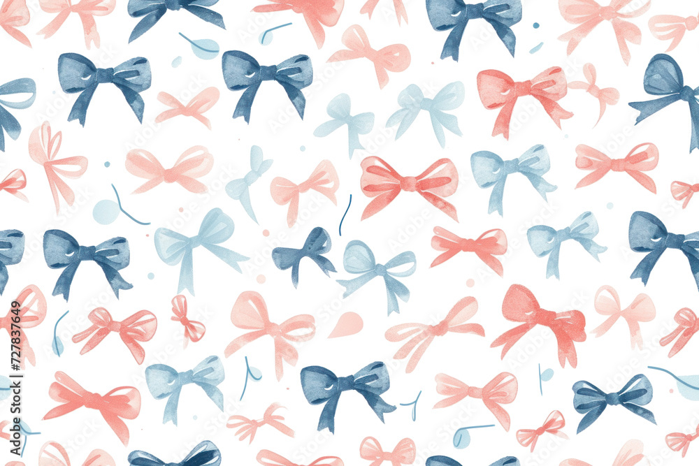 Seamless Pastel Hearts Valentine Pattern Seamless Pastel Hearts Valentine Pattern