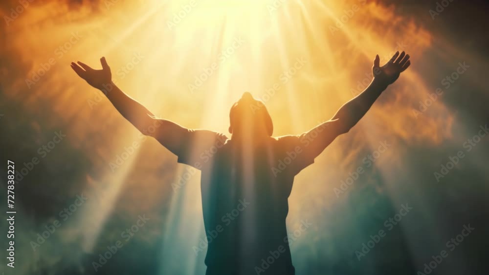 Devotion in Desolation: Christian Prayer and Light Amid Darkness. Generative ai