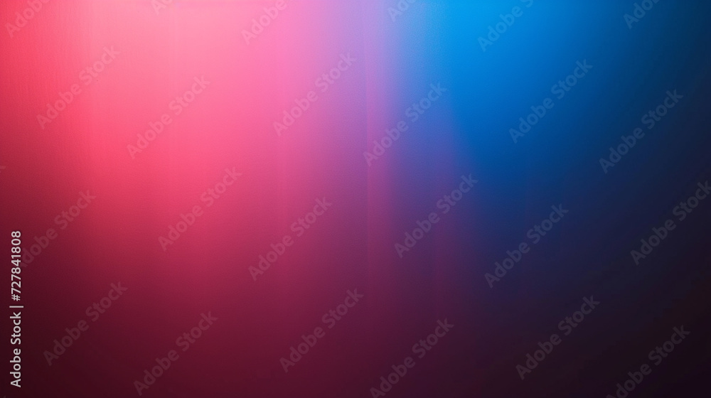 Strawberry pink, neon blue, and dark chocolate brown color gradient background. PowerPoint and Business background.