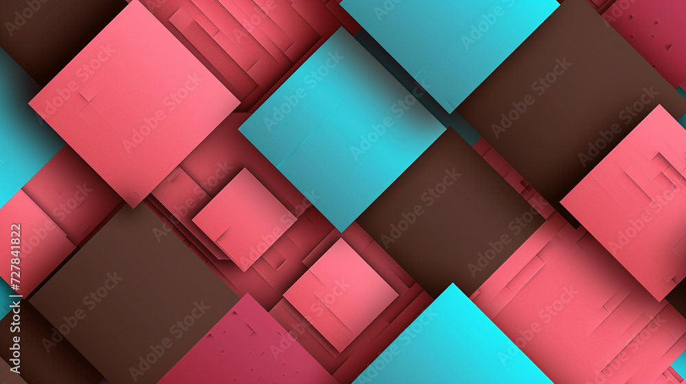Strawberry pink, neon blue, and dark chocolate brown color abstract shape background vector presentation design. PowerPoint and Business background. Strawberry pink, neon blue, and dark chocolate brown color abstract shape background vector presentation design. PowerPoint and Business background.