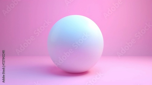 Gradient balls on isolated background. Snowy white ball. The white soft ball flows. dynamic 3d ball.
