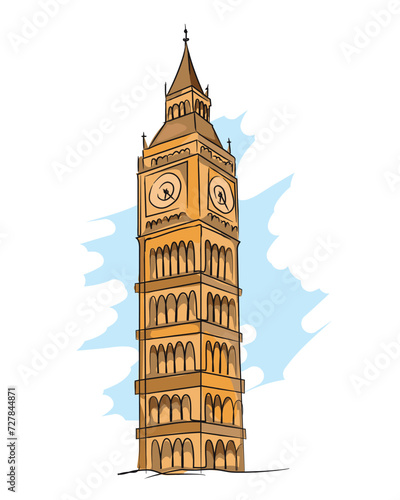 Big Ben Clock-tower London landmark