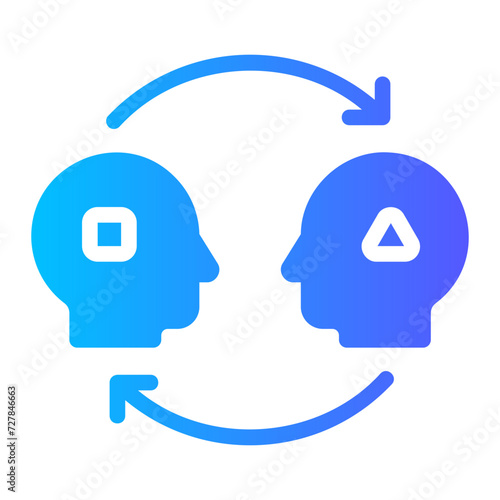 empathy gradient icon