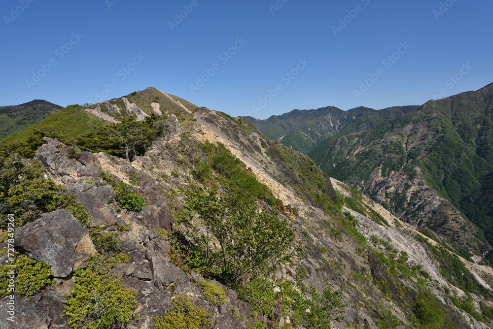 Climbing Mt. Nakakura, Tochigi, Japan