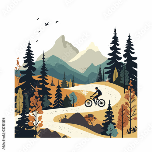 Mountainbiking in the mountains