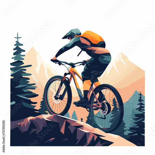 Mountainbiking in the mountains