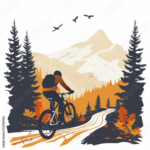 Mountainbiking in the mountains