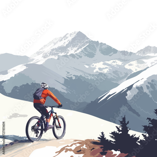 Mountainbiking in the mountains