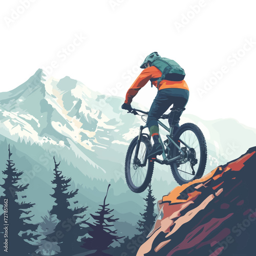Mountainbiking in the mountains