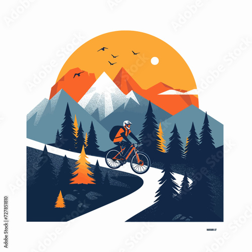 Mountainbiking in the mountains