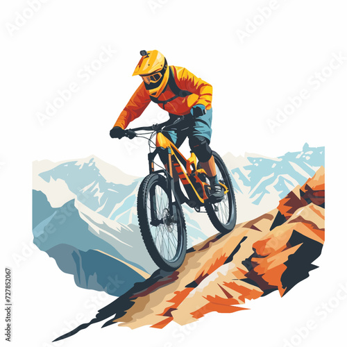 Mountainbiking in the mountains