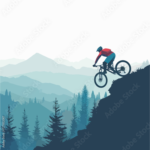 Mountainbiking in the mountains