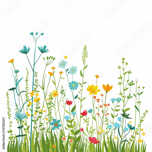 Wildflowers in a meadow