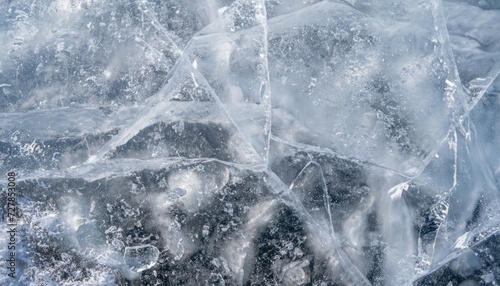 Full frame image of ice texture