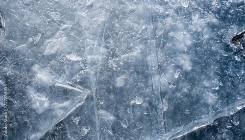 Full frame image of ice texture