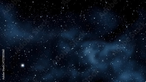 Sparkling starry night sky background