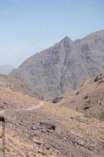 Mountain trails in the Atlas