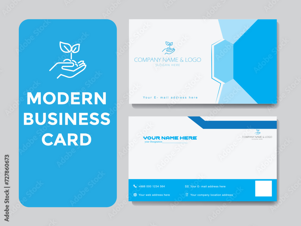 Vector creative business card design template Vector creative business card design template