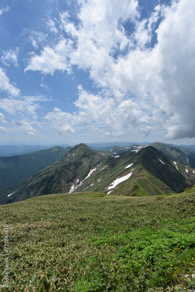 Obraz premium Mount. Tanigawa, Minakami, Gunma, Japan