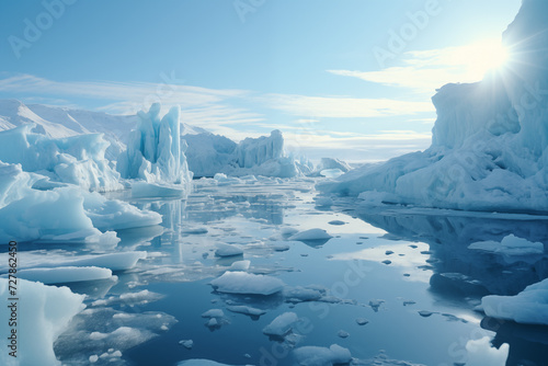 iceberg in polar regions