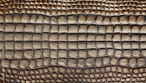 Crocodiles animal skin texture background © ROKA Creative