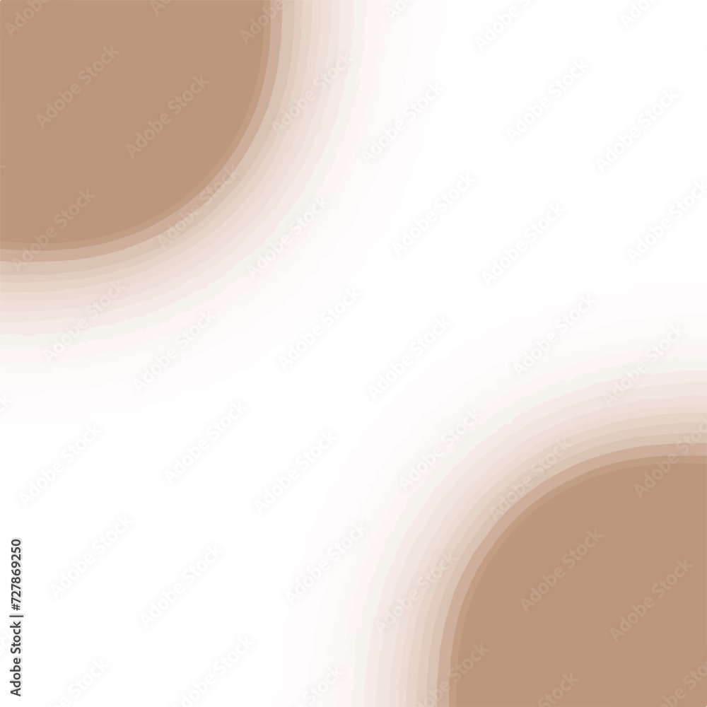 Fototapeta premium Minimal circle brown background