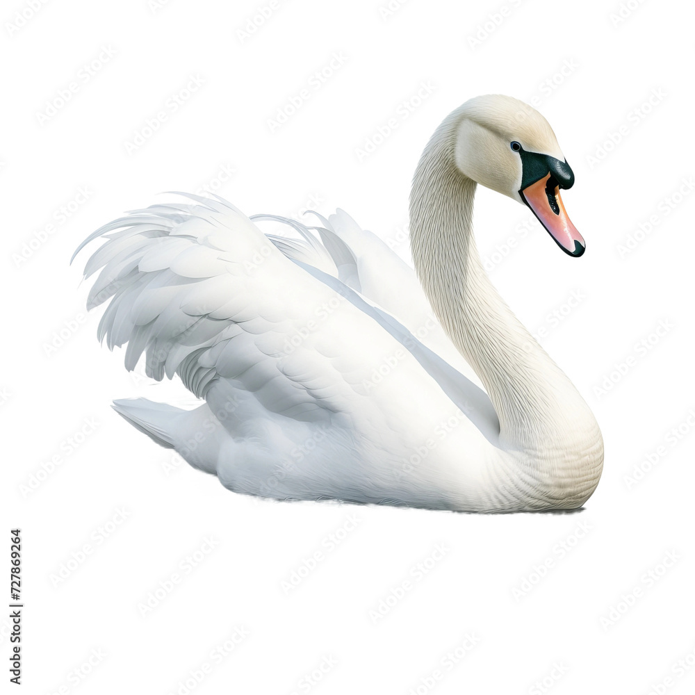 swan on the water swan on the water