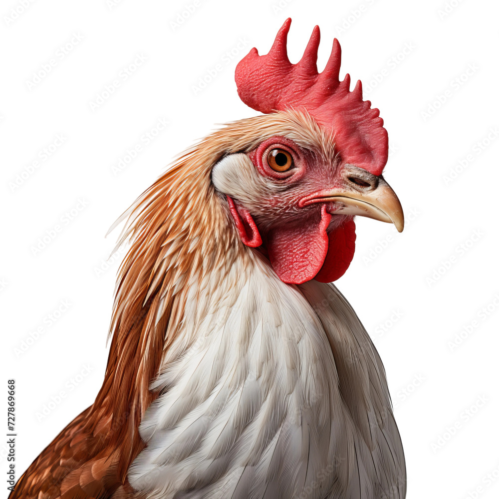 close up of a chicken