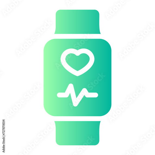 smartwatch gradient icon