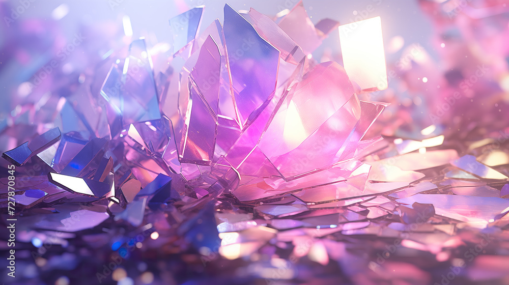 elegant broken windows design mixed with a jewelry artwork elegant broken windows design mixed with a jewelry artwork