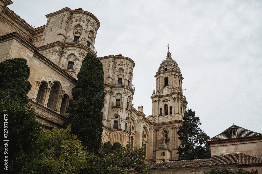 Malaga Cathedral in Malaga, Spain