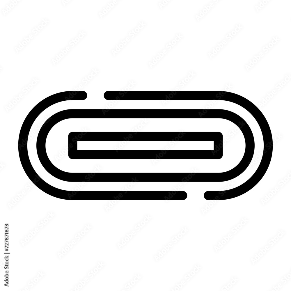 usb line icon usb line icon
