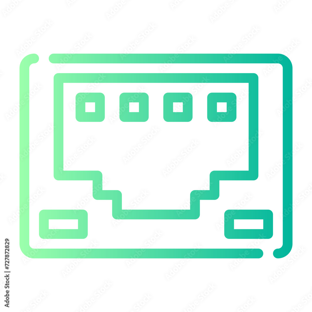 lan gradient icon lan gradient icon