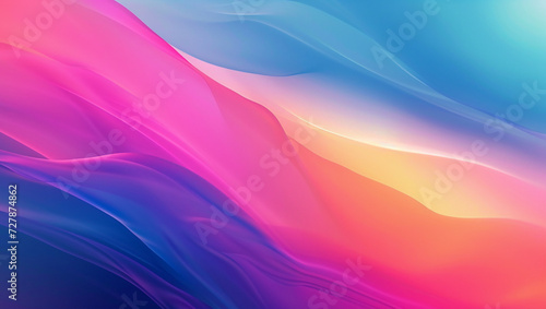 Background of multi-colored lines. Colored lines shimmer with each other to form beautiful patterns and backgrounds. Wave abstract.