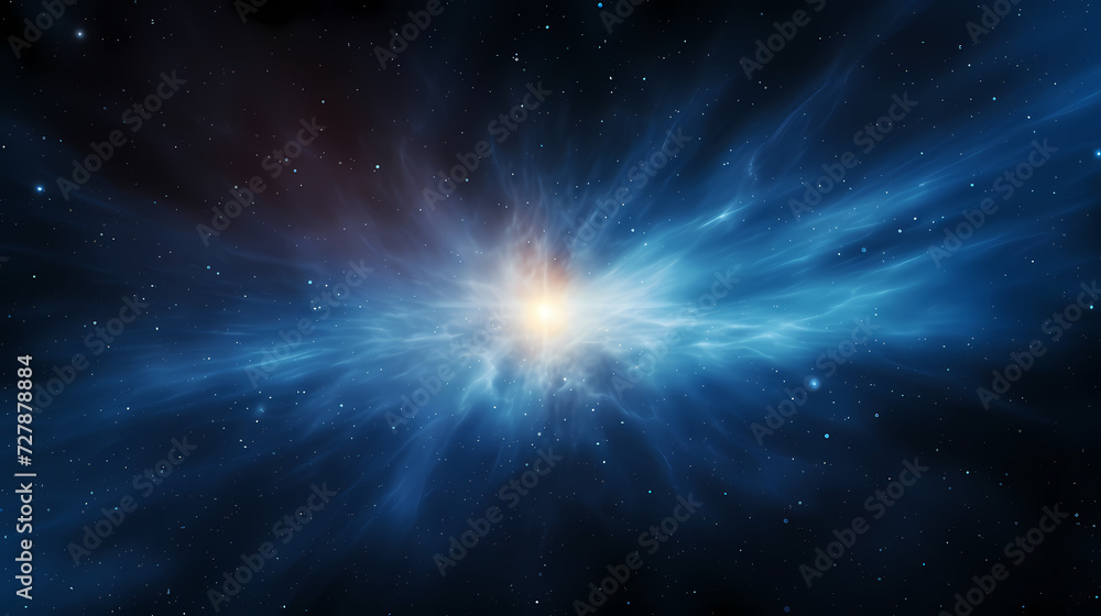 Cosmic illustration showing vibrant cosmic background