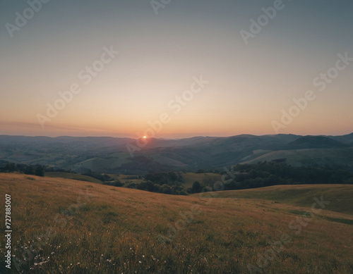 sunrise in the mountains © Katsiaryna