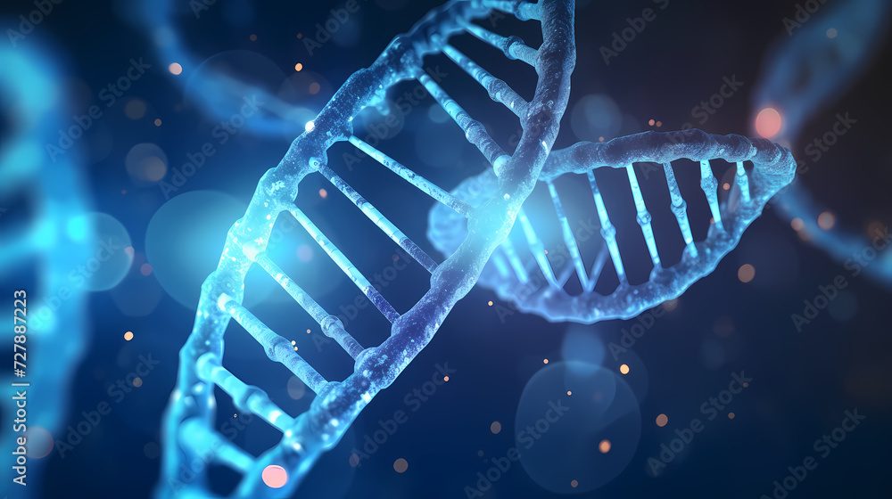 Helix DNA polygonal wireframe molecule helix, medical concept background Helix DNA polygonal wireframe molecule helix, medical concept background