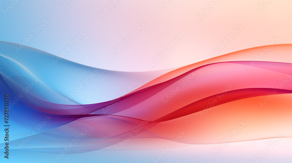 Abstract wavy shapes in colourful line curve motion graphic style Abstract wavy shapes in colourful line curve motion graphic style