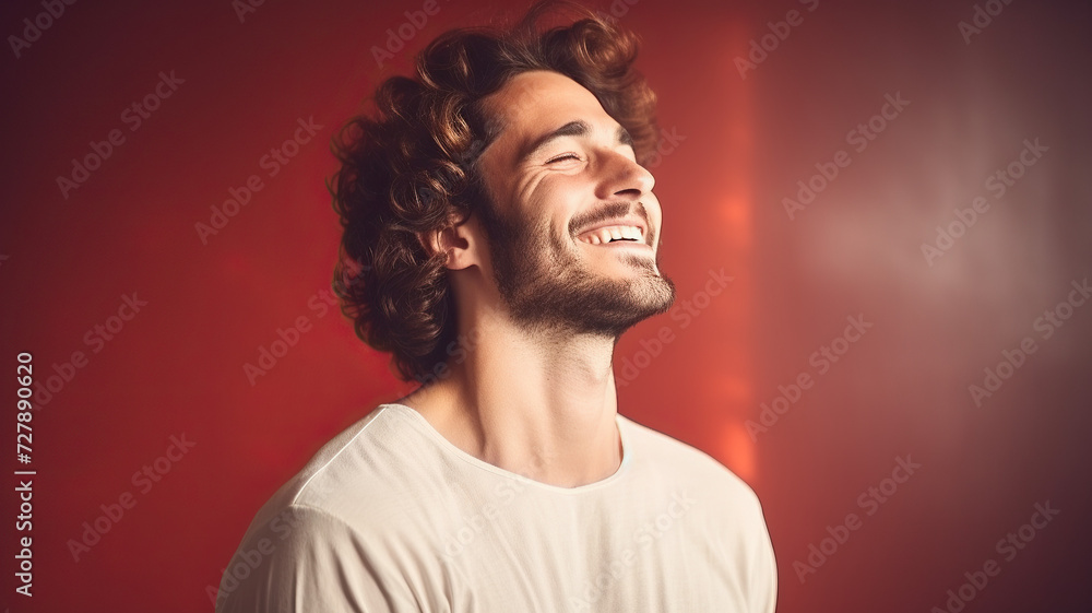 Creative portrait of a man Creative portrait of a man