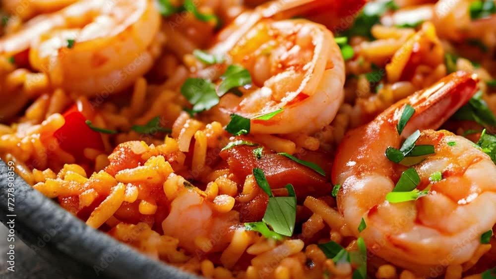 Delectable Spanish Paella Fusion - A Fusion of Infused Rices, Pasta, and Shrimp Delight Delectable Spanish Paella Fusion - A Fusion of Infused Rices, Pasta, and Shrimp Delight