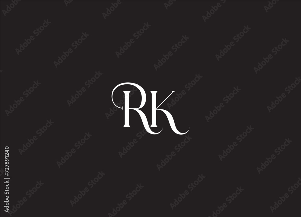RK Logo Design And Monogram Logo RK Logo Design And Monogram Logo