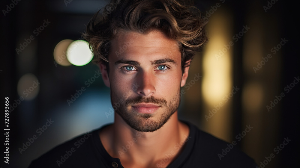 Obraz premium Creative portrait a man
