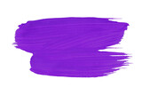Purple watercolor background. Artistic hand paint. Isolated on transparent background.