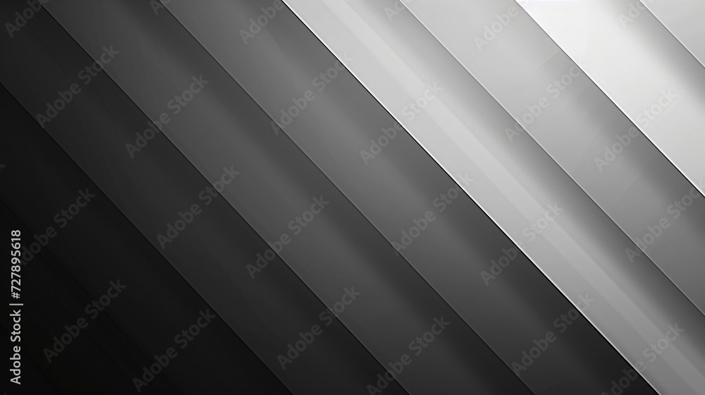 Obraz premium Minimal and modern greys color geometric background vector presentation design. PowerPoint and Business background.