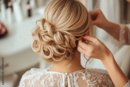 Elegant Bridal Hair Updo